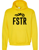 FSTR Hoodie Grey & Yellow