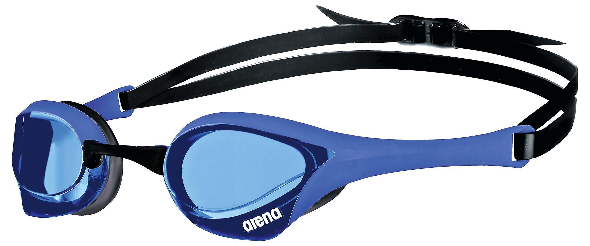 Arena Unisex Adult Cobra Swipe Anti-Fog Racing Swim Goggles Polycarbonate  Mirror/Non-Mirror Lens Hydrodynamic Design